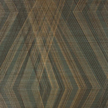 Closeup of a wallpaper showing its Contemporary, Geometric, Two-tone pattern, color, and texture.