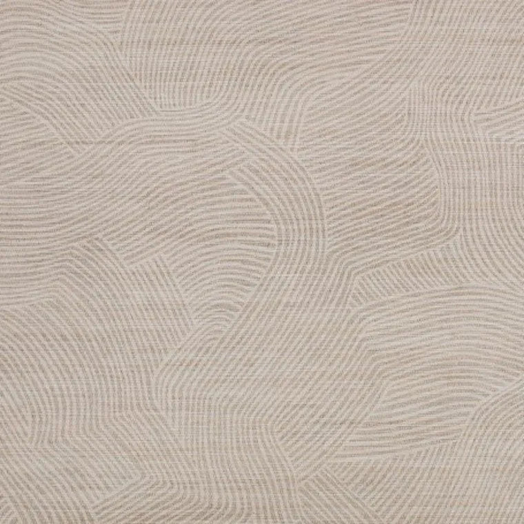 Closeup of a wallpaper showing its Contemporary, Neutrals, Waves pattern, color, and texture.