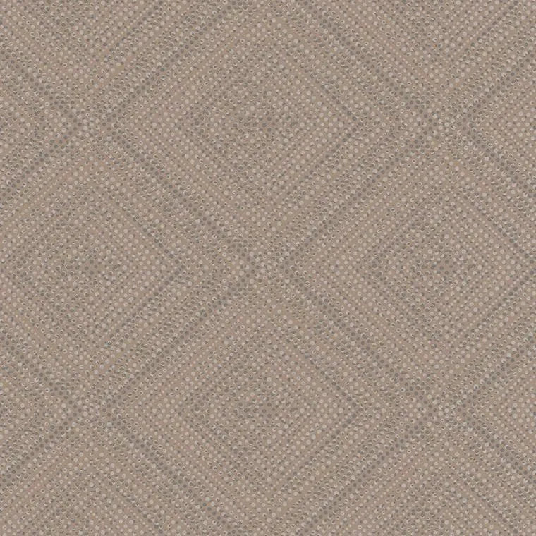 Closeup of a wallpaper showing its Contemporary, Geometric, Neutrals pattern, color, and texture.