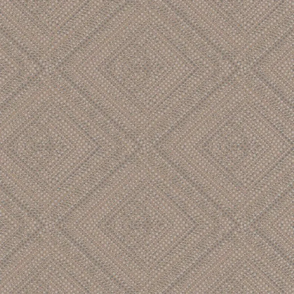 Closeup of a wallpaper showing its Contemporary, Geometric, Neutrals pattern, color, and texture.
