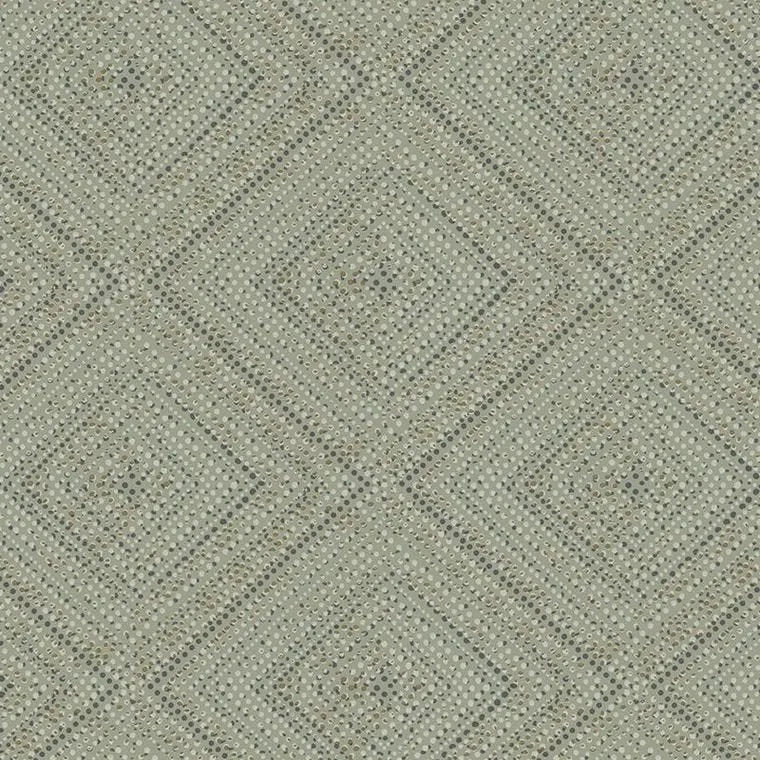 Closeup of a wallpaper showing its Contemporary, Geometric, Neutrals pattern, color, and texture.