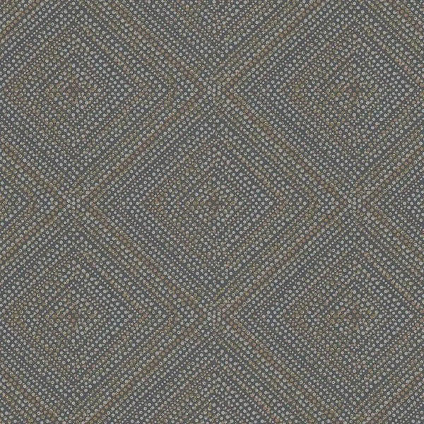 Closeup of a wallpaper showing its Contemporary, Geometric, Neutrals pattern, color, and texture.