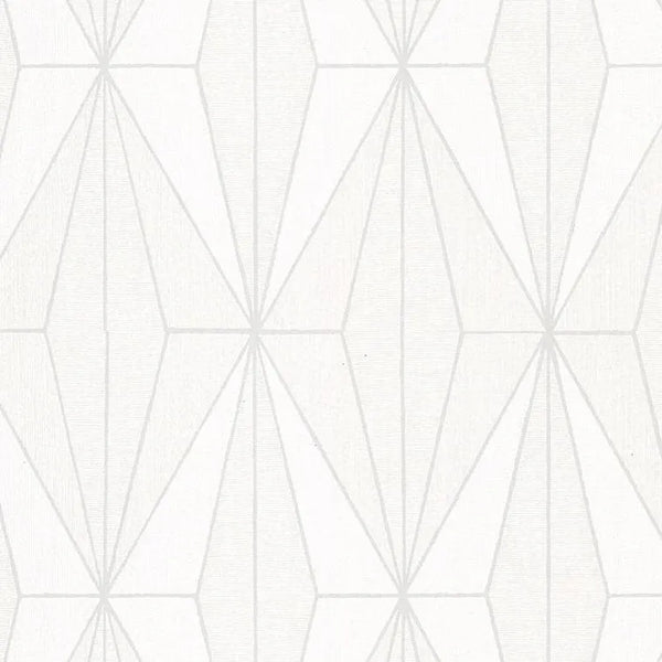 Closeup of a wallpaper showing its Abstract, Contemporary, Geometric, Monochrome pattern, color, and texture.