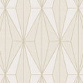 Closeup of a wallpaper showing its Contemporary, Geometric, Neutrals, Two-tone pattern, color, and texture.