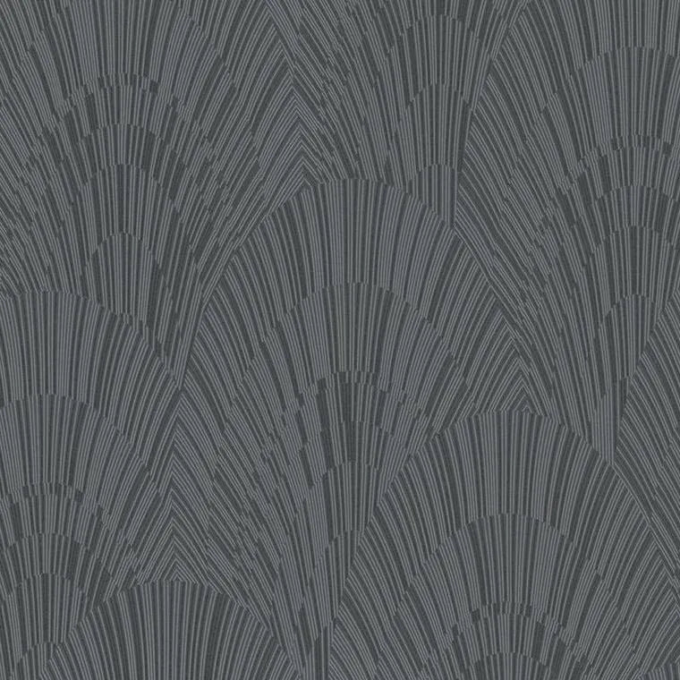 Closeup of a wallpaper showing its Contemporary, Dramatic, Monochrome, Two-tone pattern, color, and texture.