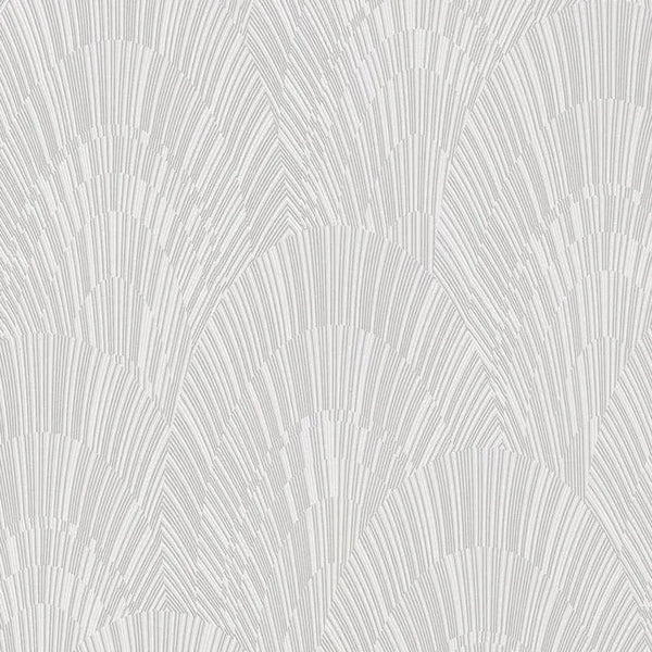 Closeup of a wallpaper showing its Contemporary, Neutrals, Two-tone pattern, color, and texture.