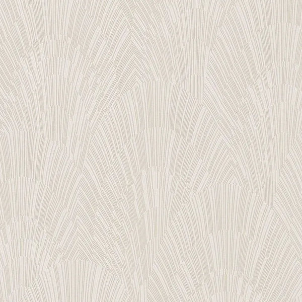 Closeup of a wallpaper showing its Contemporary, Neutrals, Two-tone pattern, color, and texture.