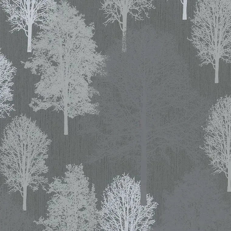 Closeup of a wallpaper showing its Contemporary, Floral, Monochrome, Unicolour pattern, color, and texture.