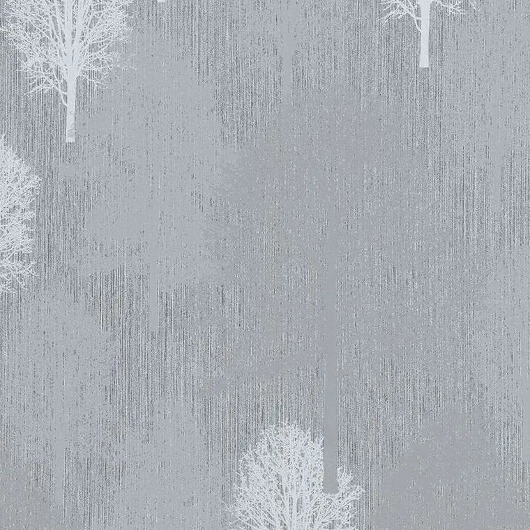 Closeup of a wallpaper showing its Contemporary, Floral, Monochrome, Two-tone pattern, color, and texture.