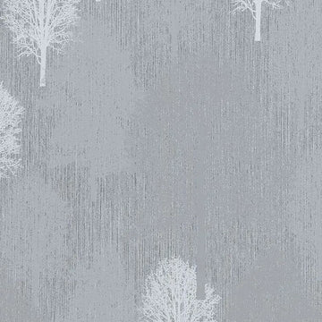 Closeup of a wallpaper showing its Contemporary, Floral, Monochrome, Two-tone pattern, color, and texture.