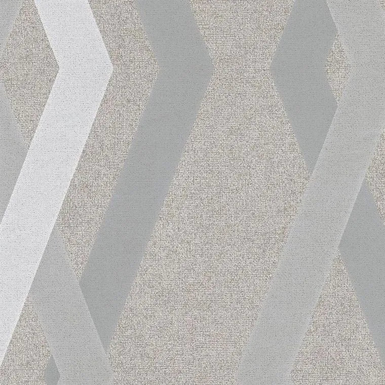 Closeup of a wallpaper showing its Chevron, Contemporary, Geometric, Neutrals, Stripes pattern, color, and texture.