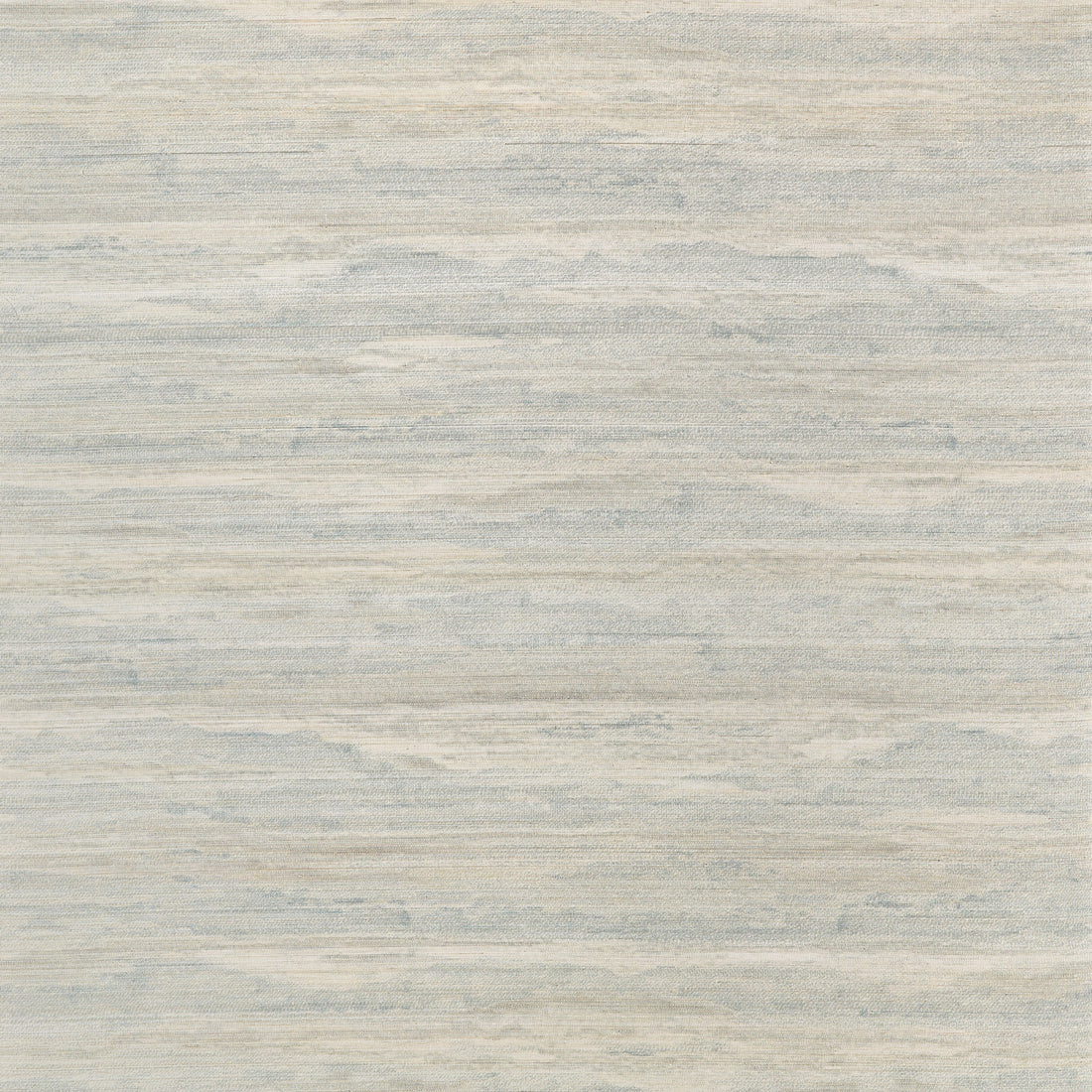 Thibaut Overlook Blue Slate T24409 abaca grasscloth wallpaper with soft layered blue and beige tones.